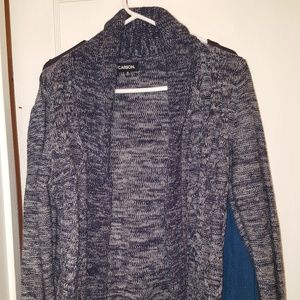 Men's Carbon Grandpa Cardigan